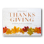Fall Leaf Line-up Business Thanksgiving Card